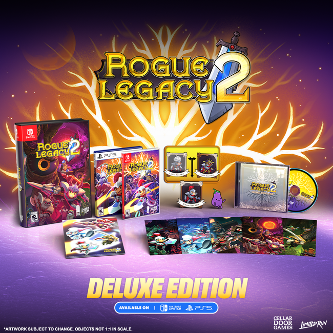 Switch Limited Run #240: Rogue Legacy 2 Deluxe Edition
