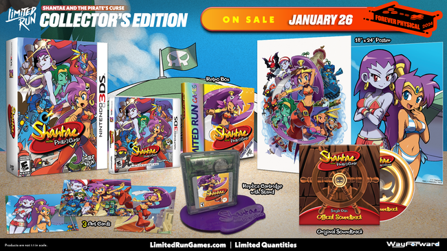 Shantae and the Pirate's Curse Collector's Edition (3DS)