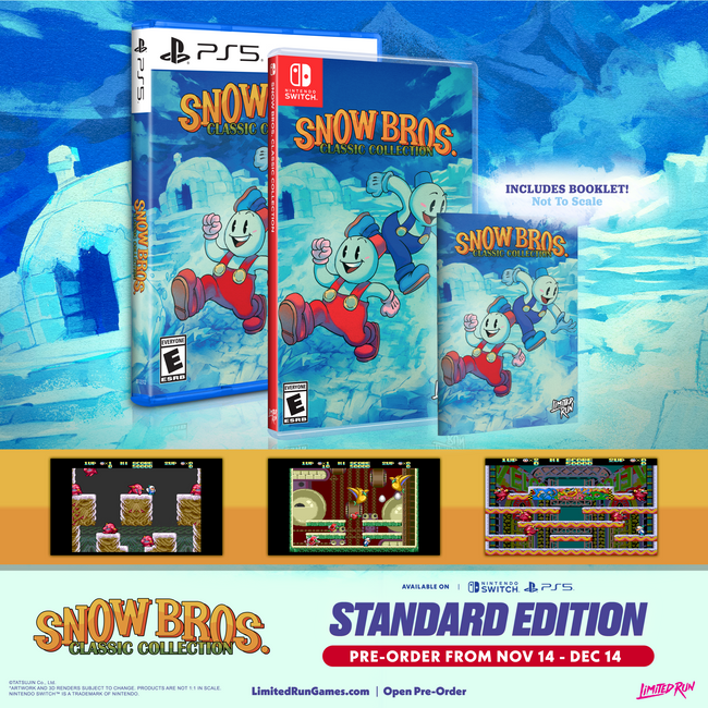 Snow Bros. Classic Collection Standard Edition (Switch, PS5)