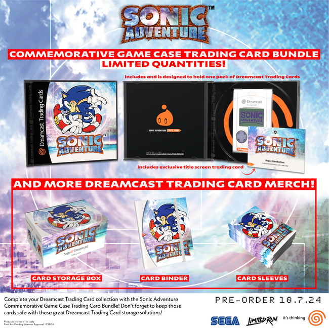 Sonic Adventure Game Case Keychain