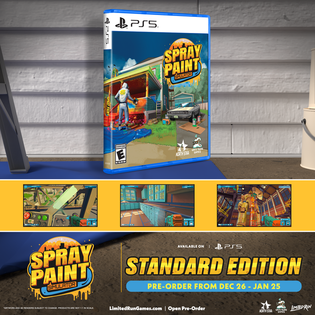 PS5 Limited Run #181: Spray Paint Simulator
