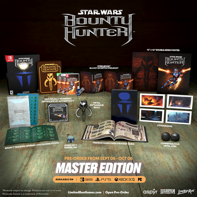 Xbox Limited Run #32:STAR WARS™: Bounty Hunter™ Master Edition