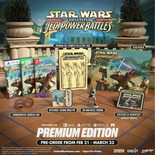 Star Wars™: Episode I: Jedi Power Battles™ Premium Edition (Switch, PS5, Xbox, PC)