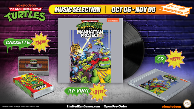 Teenage Mutant Ninja Turtles III: The Manhattan Project - CD Soundtrack