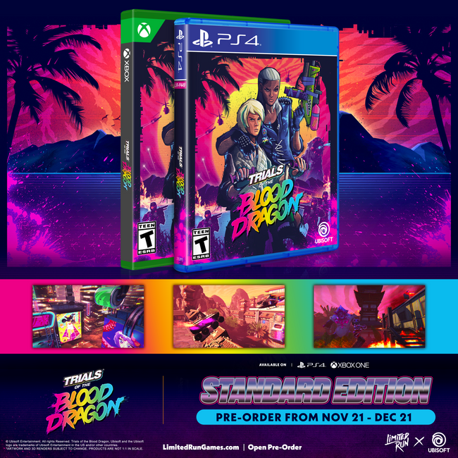 Trials of The Blood Dragon Standard Edition (PS4, Xbox)