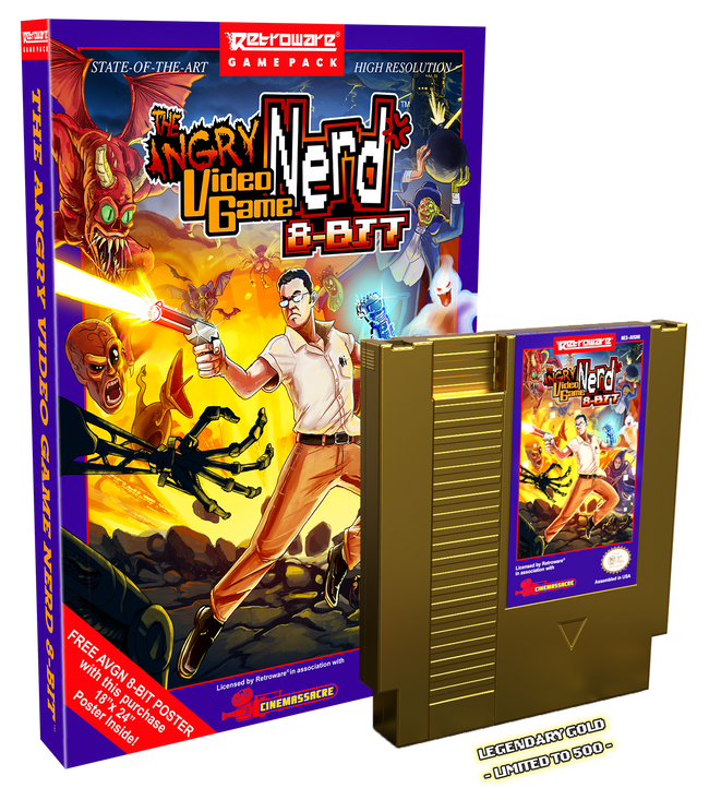Angry Video Game Nerd 8-bit Limited Edition (NES)