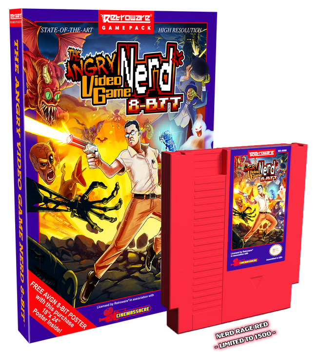 Angry Video Game Nerd 8-bit Limited Edition (NES)