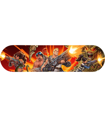 Contra: Operation Galuga Skate Deck