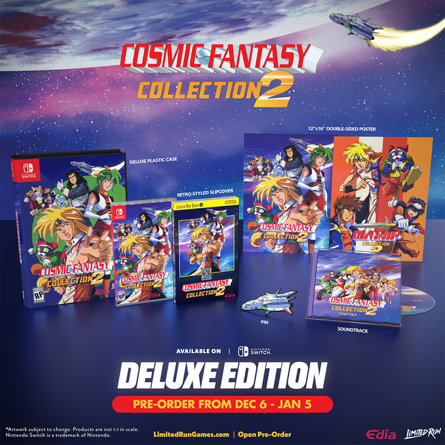 Switch Limited Run #268: Cosmic Fantasy Collection 2 Deluxe Edition