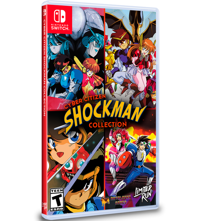 Cyber Citizen Shockman Collection Standard Edition (Switch, PS5)