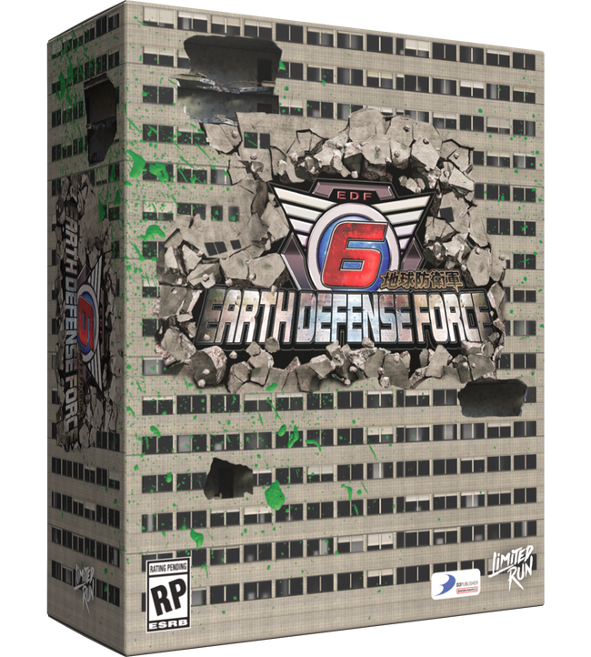 EARTH DEFENSE FORCE 6 Collector's Edition (PS5, PS4)