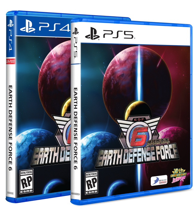 EARTH DEFENSE FORCE 6 Standard Edition (PS5, PS4)