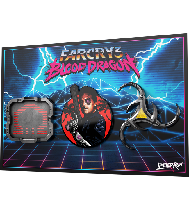 Far Cry 3 - Blood Dragon Original Enamel Pin Set