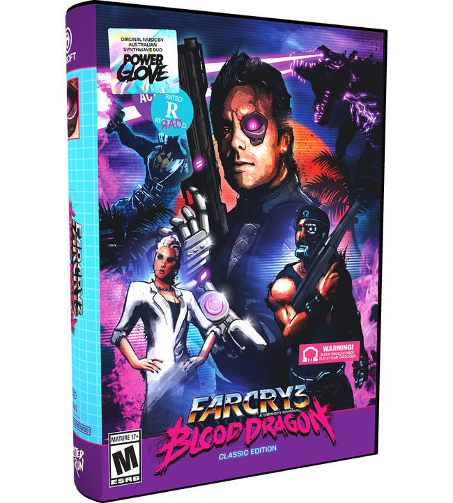 Far Cry 3 Blood Dragon VHS Edition Convention Exclusive (PS4, Xbox)