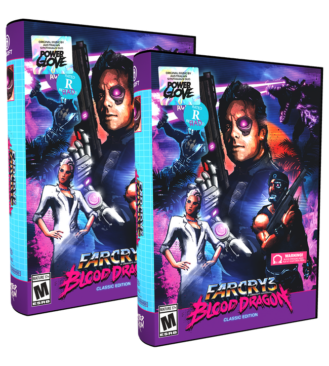 Far Cry 3 Blood Dragon VHS Edition Convention Exclusive (PS4, Xbox)