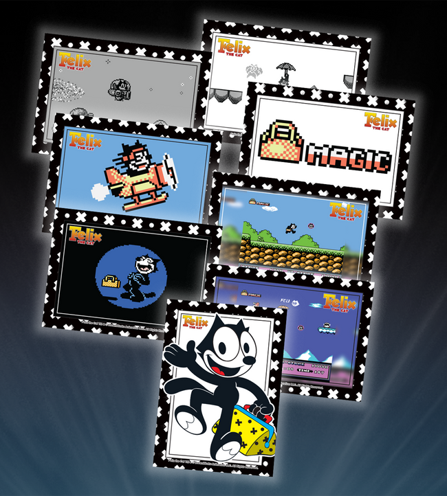 Felix the Cat Trading Card Set