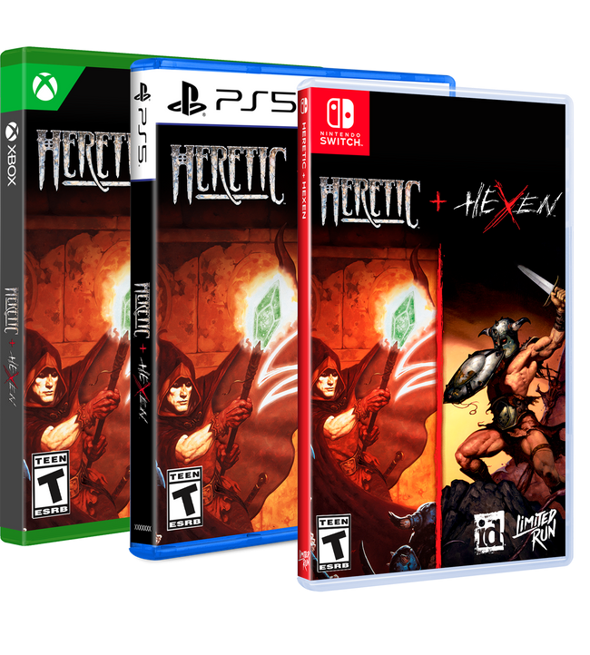 Heretic + Hexen Standard Edition (Switch, PS5, Xbox)