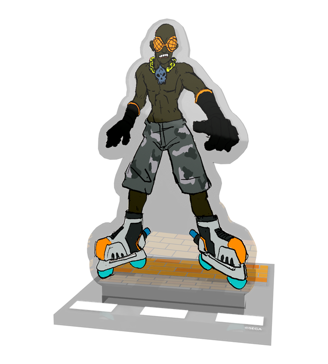 Jet Set Radio Acrylic Standees