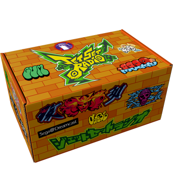 Jet Set Radio Card Storage Box