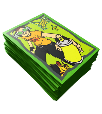Jet Set Radio Card Sleeves
