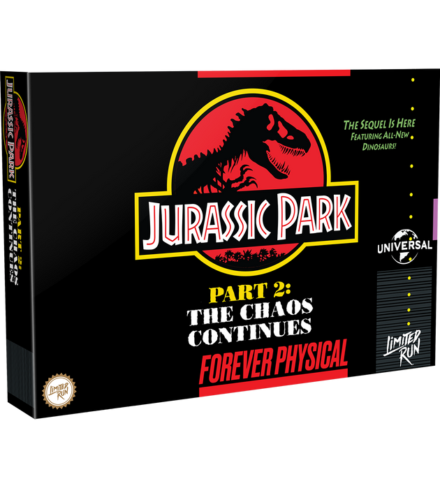 Jurassic Park: Classic Games Collection [Switch, mais aussi machines Sony, XBOX et Steam] Jurassic-park-chaos-continues-snes-limited-run-games