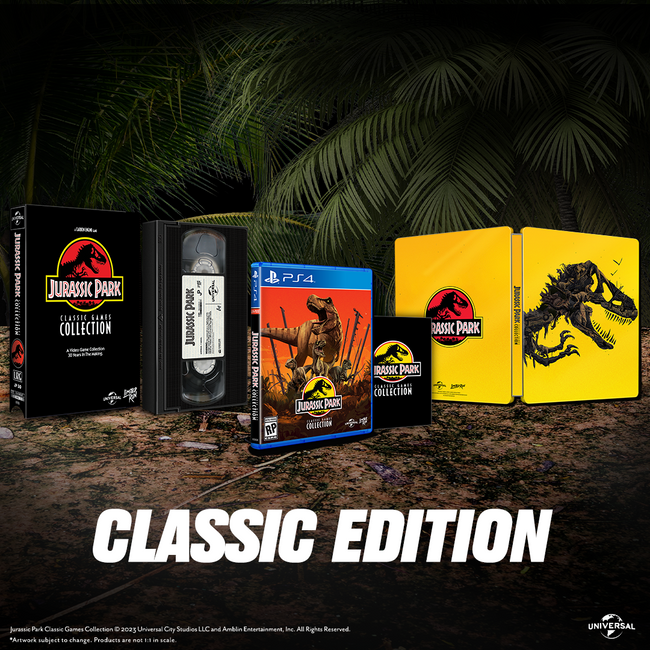 Jurassic Park: Classic Games Collection Classic Edition (PS4)