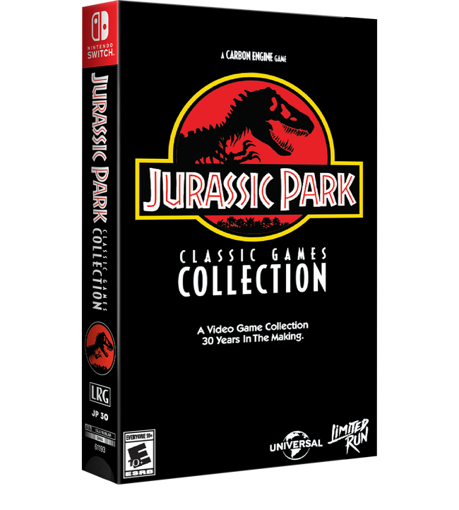 Jurassic Park: Classic Games Collection Classic Edition (Switch)