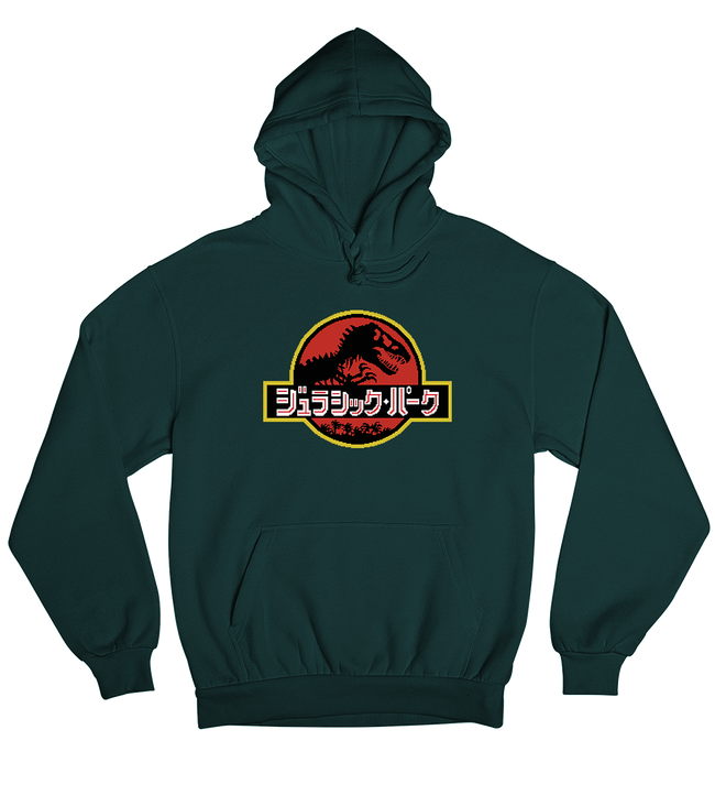 Jurassic Park Japanese Logo Hoodie