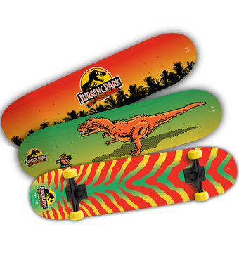 Jurassic Park Skate Decks