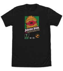 Jurassic Park 8-Bit T-Rex T-Shirt
