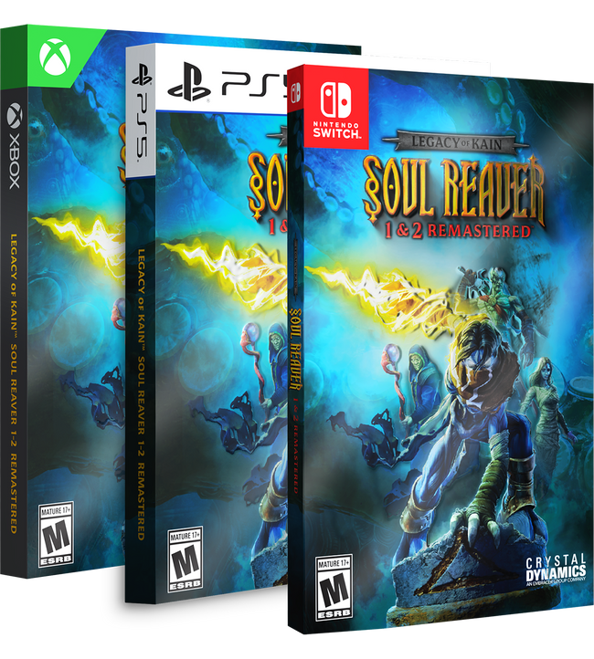 Legacy of Kain™ Soul Reaver 1 & 2 Remastered Standard Edition (Switch, PS5, Xbox)