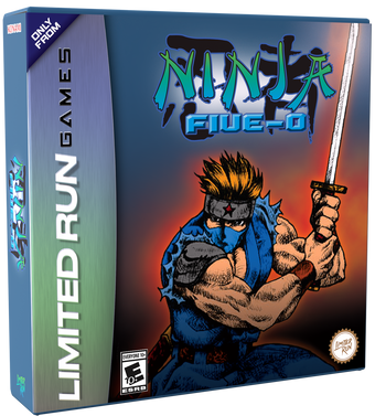 Limited Run #564: Ninja Five-O Collector's Edition (PS4)