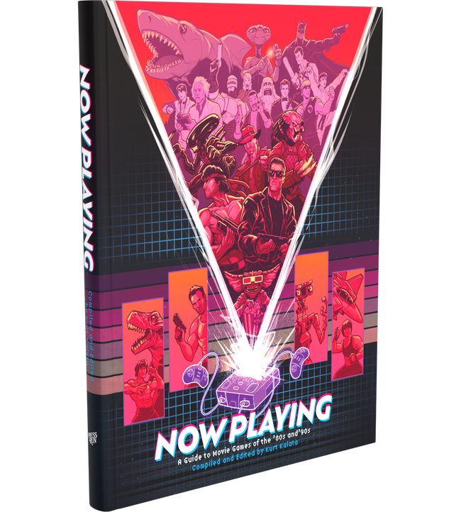 Now Playing: The Guide to 1980s and ’90s Movie Games (Hardcover)
