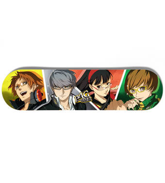 Persona 4 Golden Foil Skate Deck