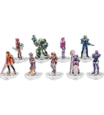 Phantasy Star Online Acrylic Standee Heroes