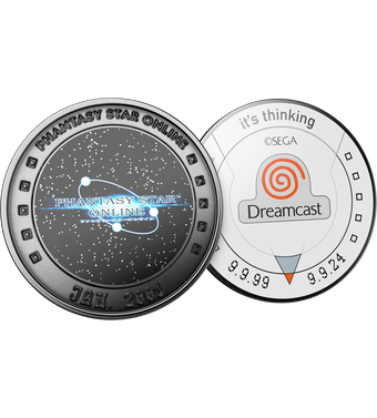 Phantasy Star Online Commemorative Coin