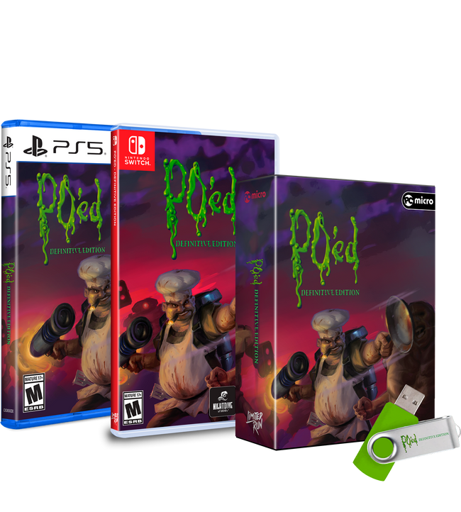 PO'ed: Definitive Edition - Standard Edition (Switch, PS5, PC)