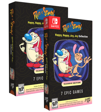 Ren & Stimpy Happy, Happy, Joy, Joy Collection Classic Edition (Switch, PS5, PC)