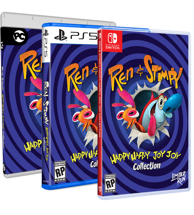 Ren & Stimpy Happy, Happy, Joy, Joy Collection Standard Edition (Switch, PS5, PC)