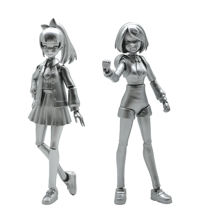 River City Girls 2 Figure Sets Silver