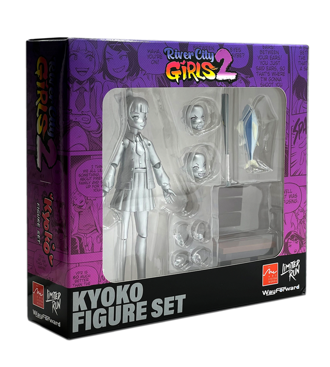 River City Girls 2 Figure Sets Silver