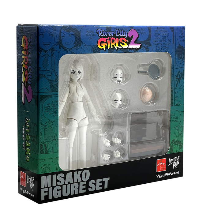 River City Girls 2 Figure Sets White