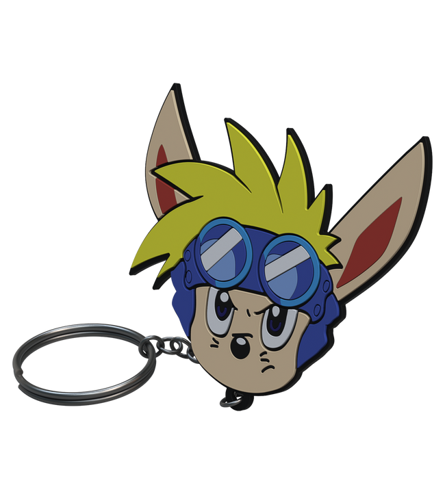 Rocket Knight Adventures Sparkster Keychain