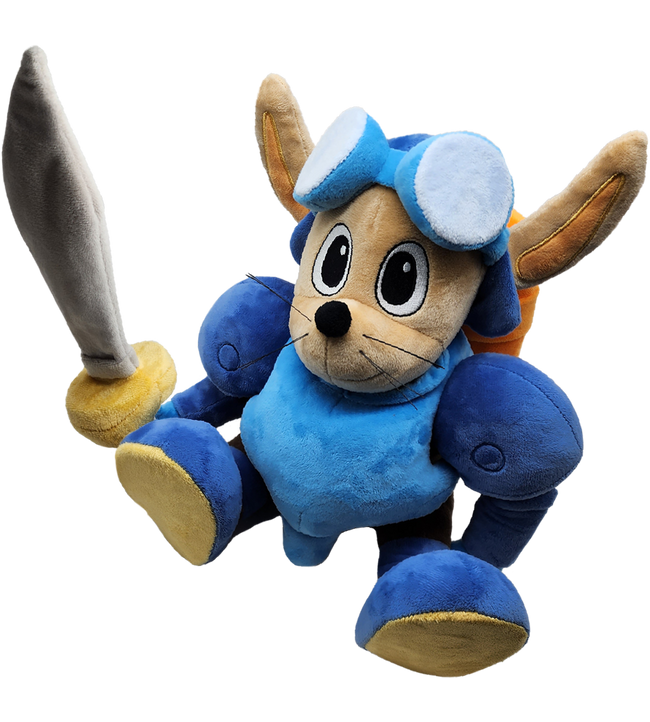 Rocket Knight Adventures Sparkster Plush