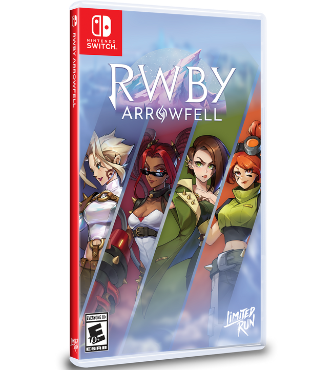 Switch Limited Run #177: RWBY: Arrowfell Team BRIR Cover Variant