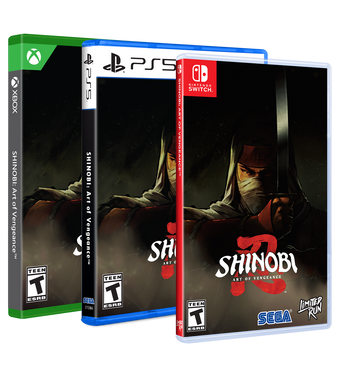 SHINOBI: Art of Vengeance Standard Edition Event Exclusive (Switch, PS5, Xbox)