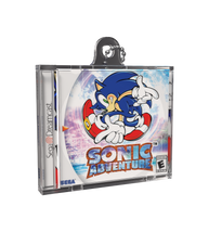 Sonic Adventure Game Case Keychain