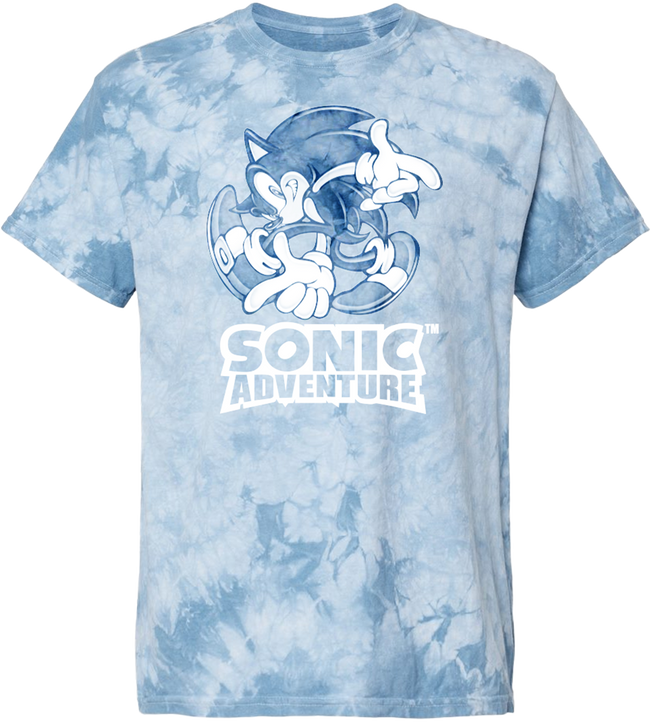 Sonic Adventure Tie Dye Shirt