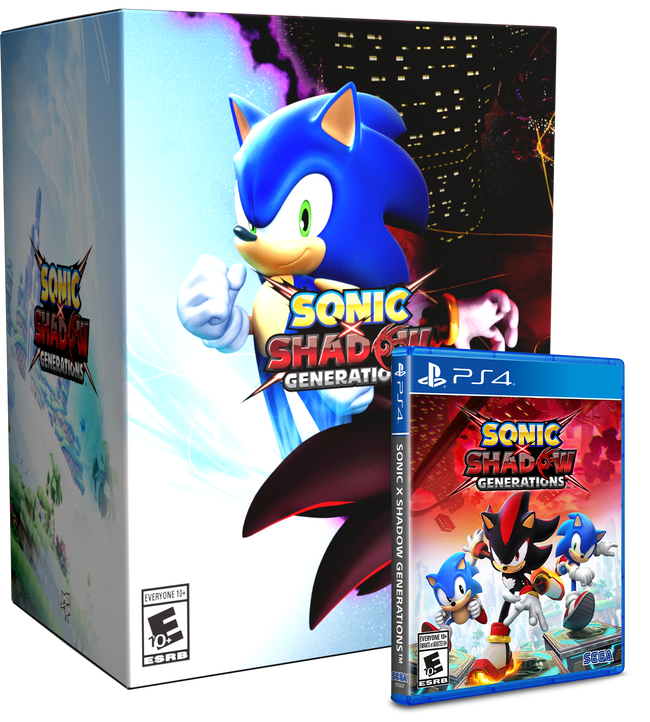 SONIC X SHADOW GENERATIONS Collector's Edition (PS4)