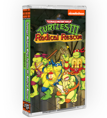 Teenage Mutant Ninja Turtles III: Radical Rescue - Cassette Soundtrack